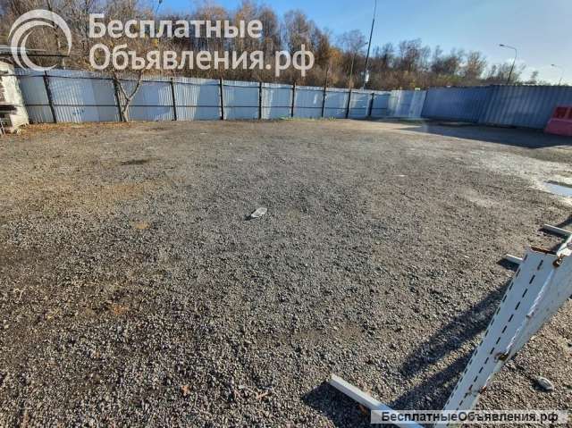 Аренда открытого склада 950 м2. От собственника.