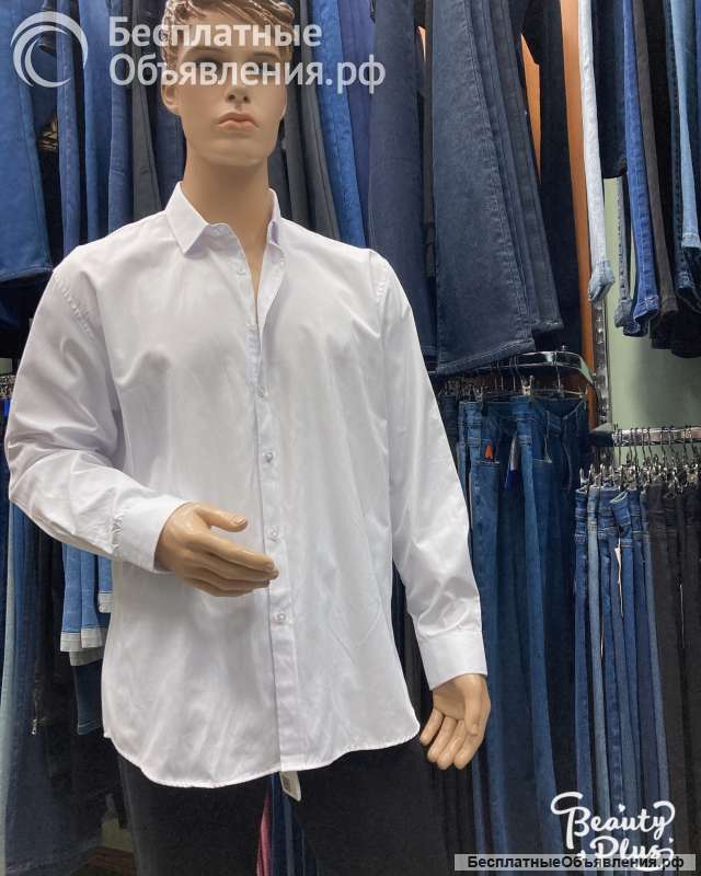 Рубашка м др белая 56-58 768 Новая