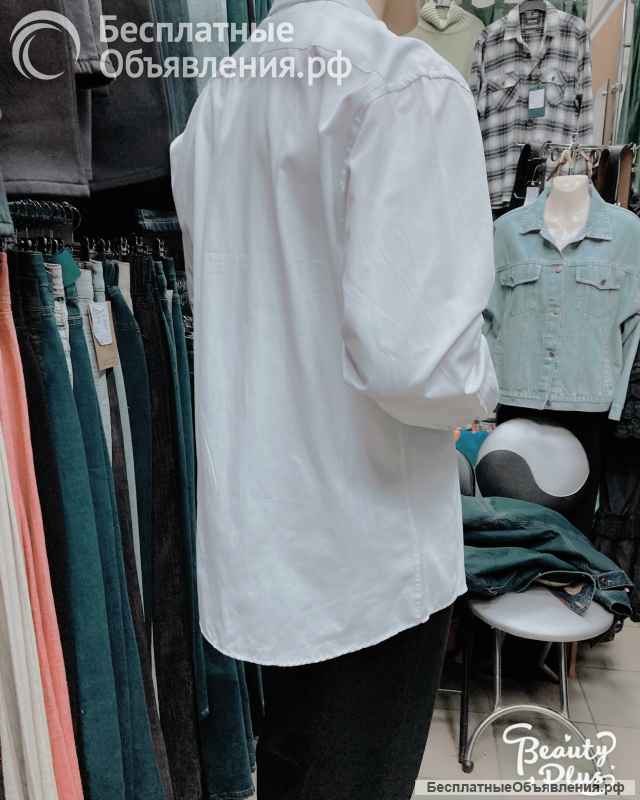 Рубашка м др белая 56-58 768 Новая