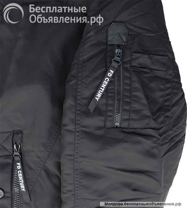 Большого размера мужская зимняя куртка бомбер