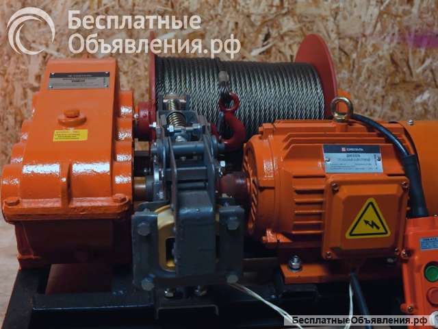 Лебедка электрическая СибТаль, модель JM, 1Т*120М (с канатом)