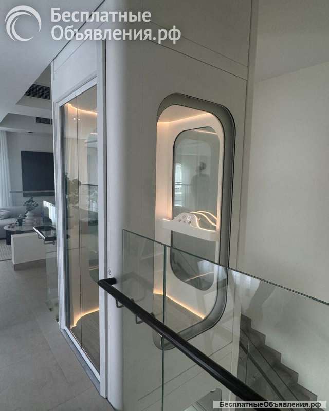 Поставка, монтаж и обслуживание коттеджных лифтов AURA НОВОГО поколения