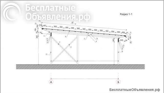 Навесы, ворота, козырьки, конструкции, лестницы