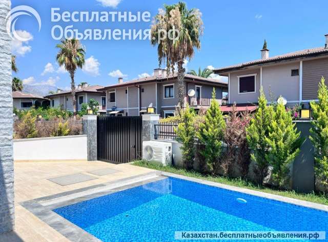 Вилла 3+1 в регионе Кемер, пос. Чамьюва (Турция) 200 м от моря.