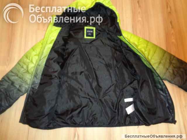Теплая куртка для мальчика зима-осень 152 см на 11-12 лет