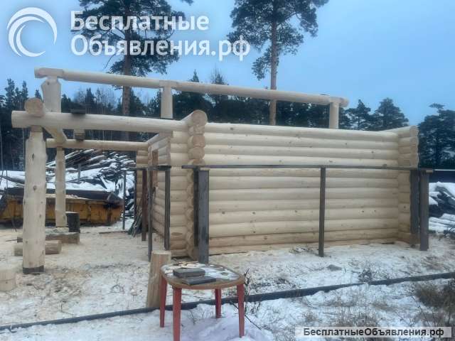 Бани из кедра ручной рубки продажа от производителя