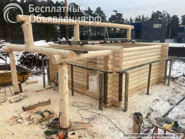 Бани из кедра ручной рубки продажа от производителя