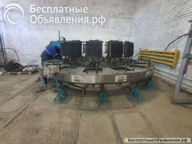 Вибропресс SAGAMA TORO для производства плитки. Отличное состояние