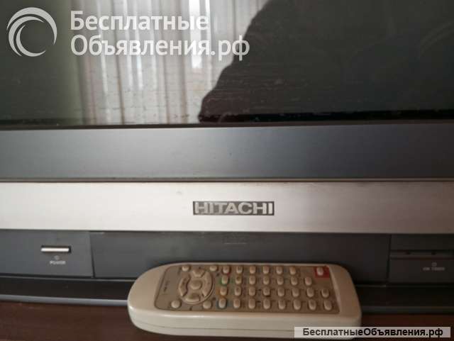 Телевизор Хитачи бу рабочий с пультом