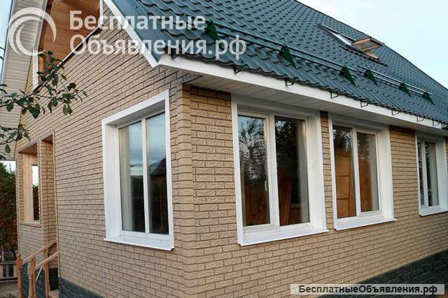 Фасадные панели Кирпич бежевый