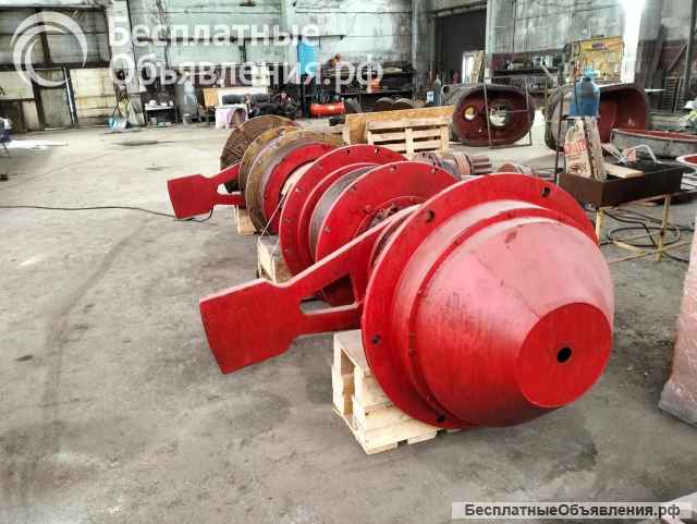 Вал эксцентриковый в сборе (с шатуном) дробилки СМД-118