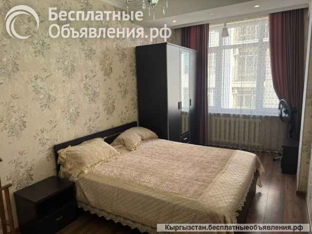 Сдаю 3-комнатную квартиру, по Ч. Айтматова, ЖК "Фрунзе", б/п