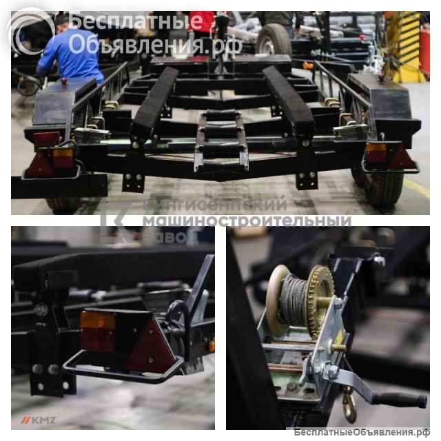 Прицеп для перевозки катеров, лодок и яхт «Валья»