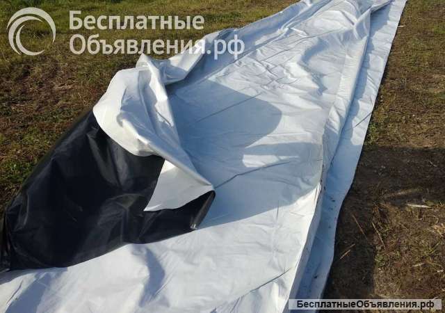 Пленка силосная, черно-белая