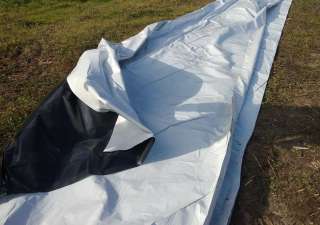 Пленка силосная, черно-белая