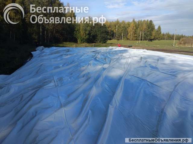 Пленка силосная, черно-белая