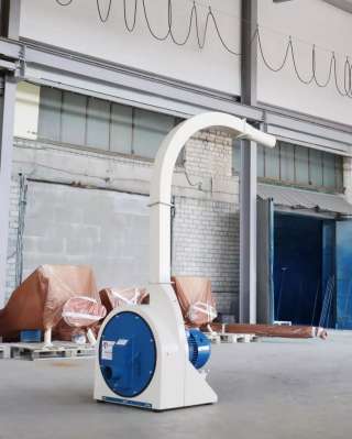 Пневматическая дробилка зерна ДПМ