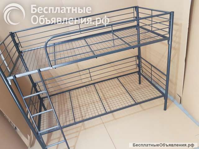 Металлические кровати Двухъярусные для лагерей, турбаз, студентов