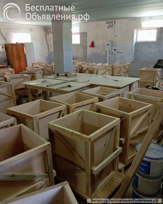 Ящики деревянные, фанерные, ДВП изготовление под заказ