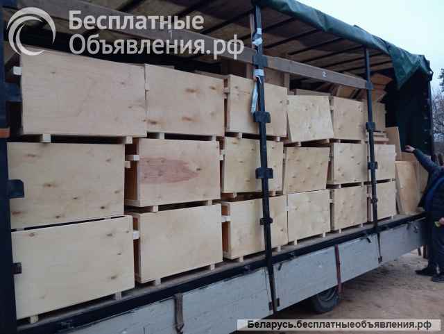 Ящики деревянные, фанерные, ДВП изготовление под заказ