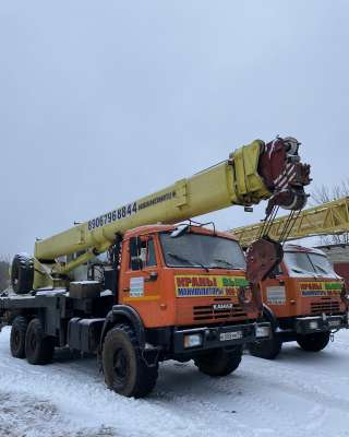 Аренда и услуги автокрана-вездехода