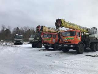Аренда автокрана Ивановец