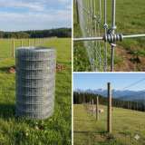 Шарнирная сетка для фермеров и дорог (узловая, лесная)