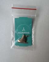 Кулон подвеска коньки Адамас серебро позолота украшение серебряный украшение амулет талисман топ