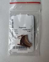 Кулон подвеска коньки Адамас серебро позолота украшение серебряный украшение амулет талисман топ