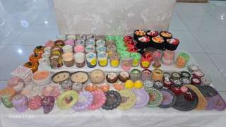 Свечи ручной работы с атмосферой уюта и эстетики