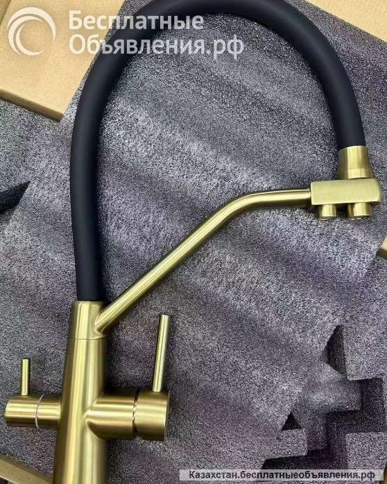 Смеситель для кухни с фильтром для питьевой воды