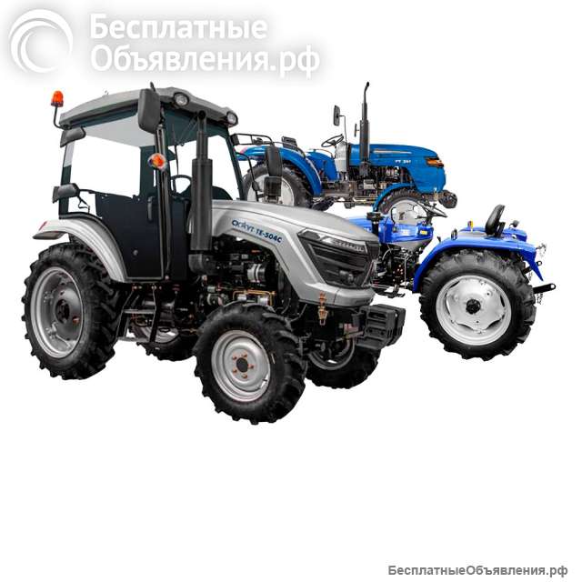 Минитрактора от различных производителей