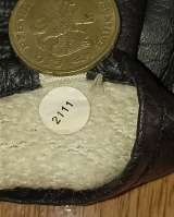 Перчатки кожаные, состояние - не носил. Размер 21-11 (23,5 см. на 10,5 см.)