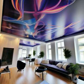 Монтаж натяжных потолков любой сложности. Без пыли и грязи.