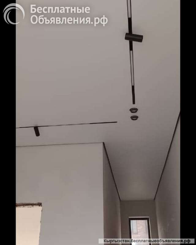 Натяжные потолки любой сложности