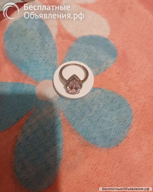 Кольцо серебро, 17,5размер