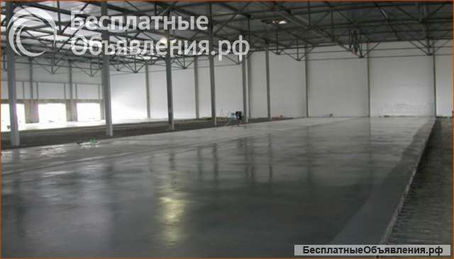 Устройство промышленных полов в Томске от Агро-Строй