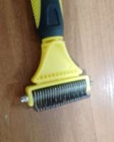 Двусторонняя щетка для собак и кошек из стали