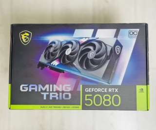 Новые видеокарты MSI RTX 5080 Gaming Trio OC 16 Gb