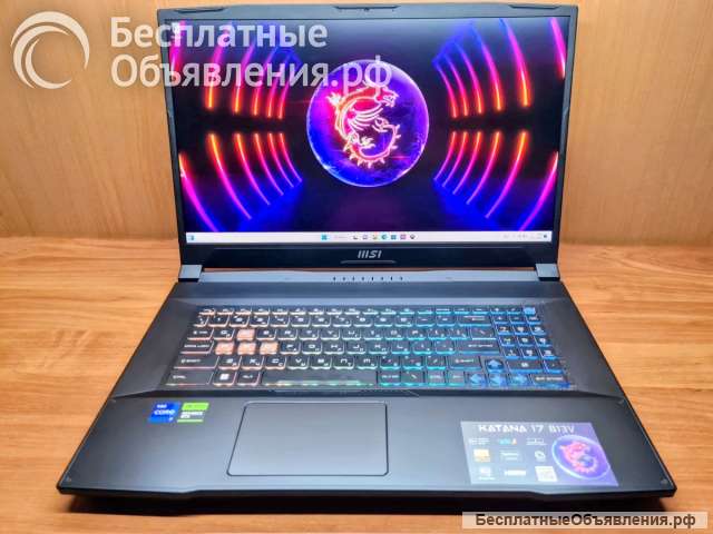 Ноутбук MSI Katana17 RTX 4050