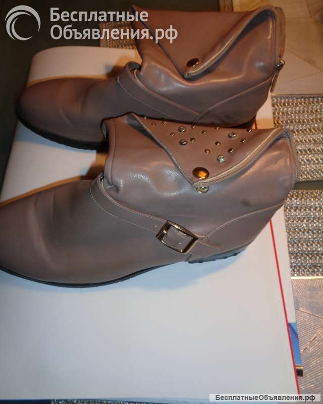 Женские полусапожки размер 40