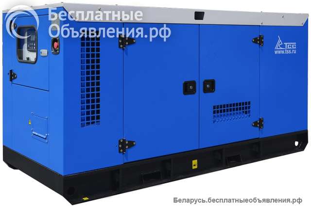 Дизельный генератор ТСС АД-100С-Т400-1РКМ26 в шумозащитном кожухе