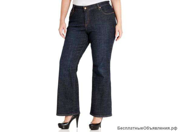 Levi's 580 Defined Waist Bootcut Jeans Deep Melody women's plus size 16W NEW