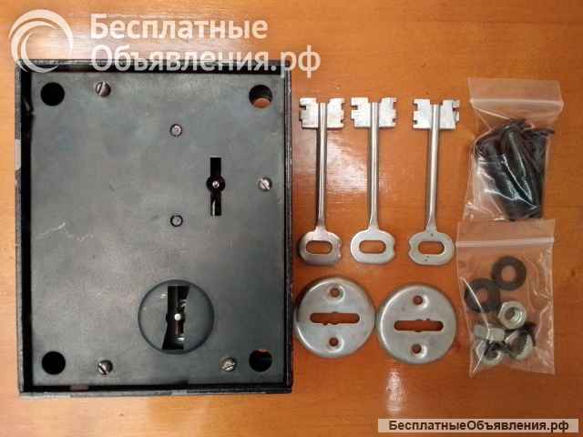 Замок накладной Ригель гаражный