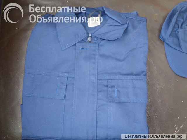 Мужской рабочий комплект -куртка и брюки, хлопок размер 48-50