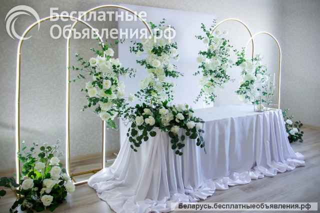 Оформление залов. Свадебный декор в Гродно.