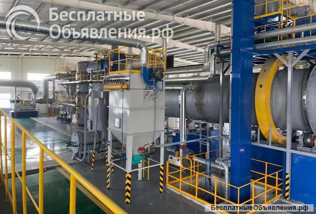 Линия активации угля 2,5 тонн в сутки (750 тонн в год) из отсева березового угля