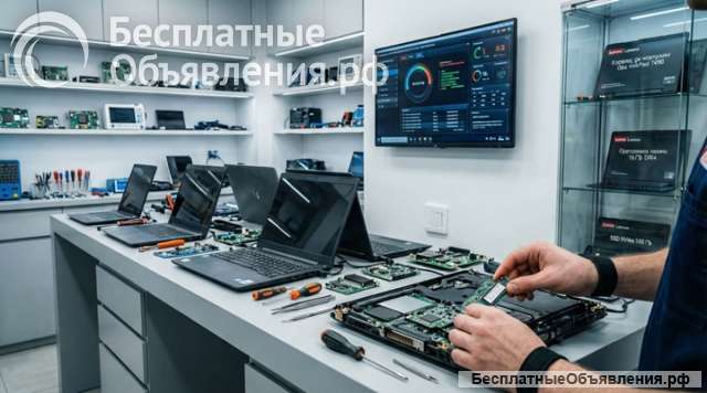 Ремонт компьютеров и ноутбуков на дому в Москве