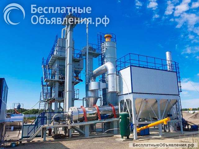 АБЗ Shandong Luda QLB1000-5 (100 тонн/час, смеситель 1200 кг, 5 фракций)