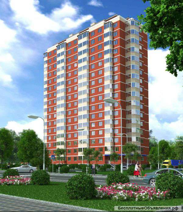 1 ком. квартира 40,80 кв. м